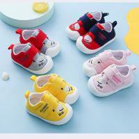宝宝学步鞋男春秋季婴儿鞋防滑不掉幼儿0-1-3岁宝宝软底-女宝宝鞋臻依缘