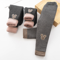 女童打底裤秋冬加绒加厚修身外穿中小童装洋气韩版百搭弹力臻依缘