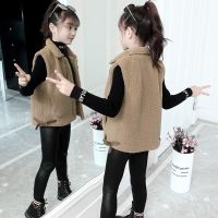 女童马甲2020秋冬新款中大童加棉厚保暖坎肩儿童洋气内外穿背心潮臻依缘