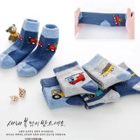 [小熊一族]儿童袜子男童春秋季女童袜洋气小孩宝宝婴儿袜臻依缘