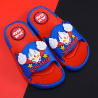 奥特曼男童拖鞋夏室内防滑软底儿童中大小孩家居浴室女凉宝宝卡通臻依缘