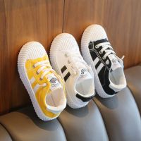 2021新款女童鞋小白鞋春秋款宝宝鞋子板鞋儿童帆布鞋一脚蹬软底男臻依缘