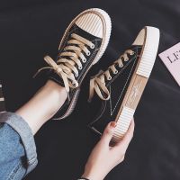 饼干帆布鞋女鞋子2021年新款夏季ulzzang百搭秋季小白鞋韩版板鞋臻依缘