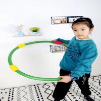 儿童海绵软体呼啦圈塑料胶棉学生转呼啦圈3-6-8-12岁呼啦圈体圈宇珺
