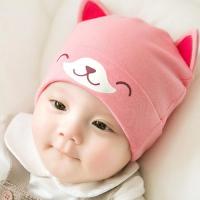 0-6-12个月婴儿帽子男宝宝1岁女童潮儿胎帽3秋冬季潮可爱春夏
