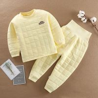 保暖套装儿童内衣冬季加厚夹棉衣服秋装男女童睡衣冬装臻依缘