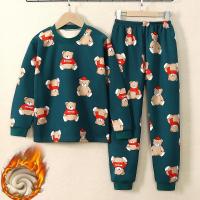 保暖内衣套装加绒加厚秋衣秋裤宝宝睡衣男童女童秋冬季臻依缘