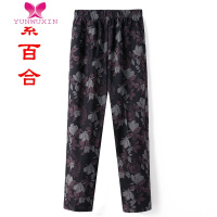 YUNWUXIN中老年人裤子女款妈妈奶奶装休闲裤长裤加绒裤老太太女裤