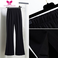 YUNWUXIN2022年新款胖妹妹MM大码女裤直筒裤洋气减龄显瘦遮肚喇叭裤子