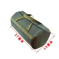 加厚帆布工具包工具袋手提袋闪电客工具收纳袋五金工具提包电工包 圆形包37*19厘米