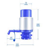 压水器手压式吸水器桶装水矿泉水闪电客纯净水桶手动抽水器压水泵出水器 压水器1个(经典款)配管子