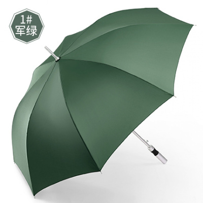 天堂伞伞简约超大号加固男士绅士特大女士三人情侣双人长柄雨伞 绿