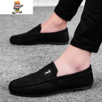 豆豆鞋男新款快手红人潮流布鞋韩版潮鞋休闲男鞋社会懒人鞋子 闪潮休闲鞋