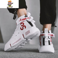 2022春季高帮运动板鞋45特大码46透气47加肥48加大号49休闲50男鞋 闪潮高帮鞋