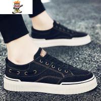 帆布鞋男鞋2022新款春季鞋子男潮鞋韩版潮流男士休闲鞋百搭板鞋男 闪潮