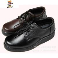 厨师皮鞋男 防滑耐磨耐穿休闲皮鞋 圆头舒适爸爸鞋 工作鞋116 闪潮休闲鞋
