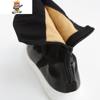 中国风男鞋复古官靴祥云刺绣古风汉服中筒靴男士加绒保暖秋冬靴子 闪潮