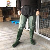 下水裤深度雨鞋防水男鞋雨鞋一体水鞋种田插秧 闪潮雨靴