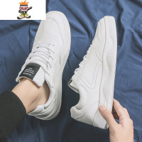 2022新款春季小白潮鞋板鞋百搭休闲男鞋韩版潮流纯皮网红西装白鞋 闪潮休闲鞋