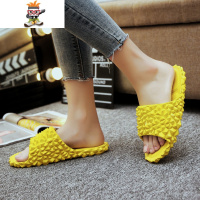 2022新款榴莲拖鞋亲子鞋海滩鞋雨鞋居家潮鞋洞洞鞋网鞋 闪潮