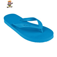 夹脚潮男人字拖纯色家用外穿海边泰国橡胶沙滩鞋 闪潮