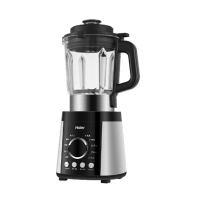 海尔(Haier)破壁机晶钻Q3S 大旋钮数码旋钮 9档调速 大扰流筋杯体设计 智能云食谱WiFi功能 破壁机