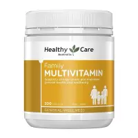 Healthy Care澳世康 家庭复合维生素片咀嚼片200片大包装/适合5岁以上/清新果味