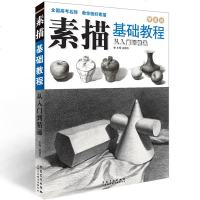 经典全集 素描零基础初自学入教程材书籍者铅笔手绘画画册本从单个体石膏几何体成人美术的诀窍临摹范本到精通套人物考级杨
