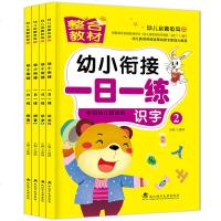 4册幼小衔接一日一练学前班试卷测试卷拼音识字5-6-7岁幼儿园大班中小班升一年级整合教材书籍