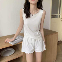 睡衣女夏天2020新款夏季女士学生韩版睡衣家居服纯棉短袖休闲套装