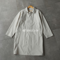 YUANSU试衣间出品!BLOCKTECH科记防水压胶工艺大衣 男士中长款外套风衣风衣