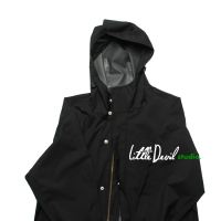 YUANSU卖完无补 狠货 日版机能轻薄全压胶工装连帽中长风衣复古派克外套风衣