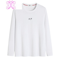 YUANSU英爵伦2020秋冬新款男士长袖T恤 韩版体恤小衫棉上衣圆领打底衫