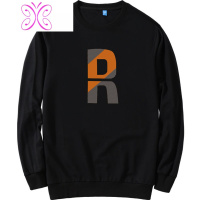 YUANSU加肥加大码胖子卫衣男宽松圆领秋季肥佬潮胖人运动长袖T恤肥外套