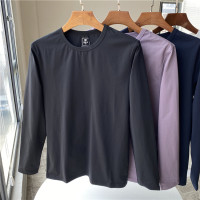 YUANSU试衣间尾料自制!高密快干保暖!秋冬柔软弹力休闲打底衫长袖T恤