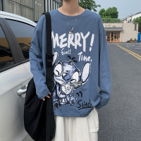 YUANSU秋冬季长袖t恤男士打底衫潮流秋衣装男生卫衣棉宽松内搭上衣服卫衣