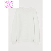 YUANSUHM 男装秋冬款 男士圆领长袖纹理感针织衫套衫毛衣男0765362毛衣