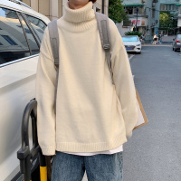 YUANSU@ 宽松高领毛衣软糯情侣慵懒风打底衫2020秋冬季新款男毛衣
