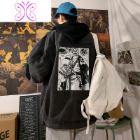 YUANSU超火cec炸街丹宁牛仔外套男日系古着海贼王休闲上衣秋冬装夹克夹克