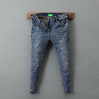 YUANSU快手网红同款修身小脚社会精小伙时尚弹力韩版潮流九分仔裤男仔裤男