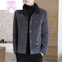 YUANSU呢子外套男秋冬季短款风衣毛呢大衣夹克韩版潮流2020新款青年上衣毛呢大衣