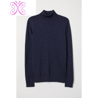 YUANSUHM 男装针织衫上衣至臻品质美利奴长袖高领毛衣毛衫 0495685_5毛衣