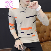 YUANSU男士毛衣韩版潮流2020年新款秋冬季毛衫时尚青年加绒加厚针织衫毛衣