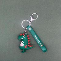 可爱小恐龙汽车钥匙扣挂件创意礼物玩具钥匙圈挂链车用挂饰男女款