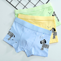 2-10-15岁中大童平角内裤男儿童纯棉四角裤小男孩学生莫代尔短裤