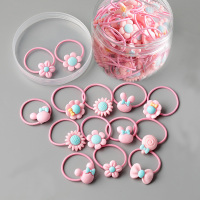 儿童扎头发橡皮筋2019新款不伤发发圈发饰发卡女童宝宝头绳头饰女