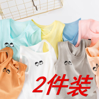 儿童背心纯棉夏季薄款男童装女童宝宝小背心男孩内穿无袖打底汗衫