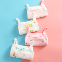 女童背心吊带夏纯棉女小童无袖上衣小内衣薄款宝宝儿童内穿外穿男