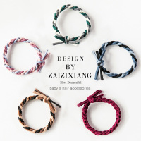 不伤发ins发圈网红扎头发橡皮筋发绳韩国儿童发饰头绳女简约头饰