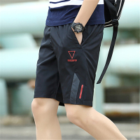 休闲短裤男宽松潮5分马裤7夏季外穿速干沙滩运动五分裤男士大裤衩